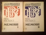 Mihail Manoilescu - Memorii (2 vol., col. Biblioteca Băncii Naționale)