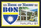 Nauru 1981 - Banca din Nauru, aniversare, neuzat