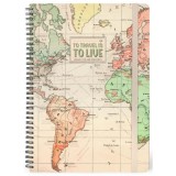 Carnet A4 dictando Maxi, Travel, Legami