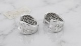 Cumpara ieftin Cercei Huggie Lati din Argint 925 cu Constelatie de Zirconiu , AURUM Jewels