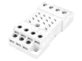 Stativ PIN 14 10A 250VAC pe panou cu şuruburi R15