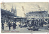 92 - TIMISOARA, Market, Romania - old postcard - used - 1910, Circulata, Printata