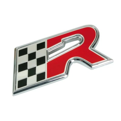 Autocolant 3D crom bicolor - R-Flag Garage AutoRide foto