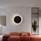 Aplica LED, 26W, 30CM, negru, lumina/rece/calda/neutra