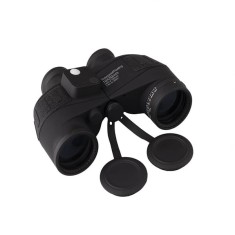 Binocul profesional cu compas si busola electronica, DEPOX&reg;, Negru, 10x50