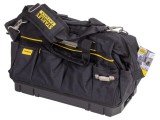 Geantă pentru unelte Stanley FATMAX 450x350x250mm cu m&acirc;ner și bretea, capacitate 25kg