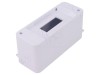 Carcasă Albă pentru Aparatură Modulară IP30 2 Moduli ABS