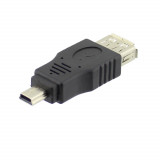Adaptor USB A mama la mini USB tata - 126912