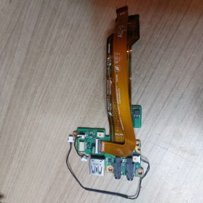 Modul mufe audio si usb Toshiba Portage R830 R835 R930 FAL3U32 foto