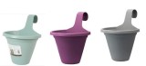 Ghiveci CLEVER suspendat, color, 32x17.5x25, Gimihome
