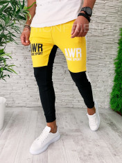 Pantaloni pentru barbati - slimfit - de trening - LICHIDARE STOC - A5240 foto