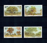 Venda 1991 - Copaci, flora, serie neuzata