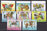 Gambia 1989 Disney Washington MI 924-931 MNH, Nestampilat