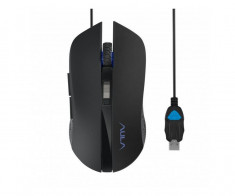 Mouse Gaming Aula Obsidian Negru foto