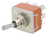 Comutator basculant 3 poziții ON-OFF-ON 15A 250VAC