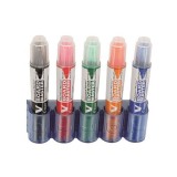 Suport magnetic din plastic pentru markere Vboard Pilot cu 5 compartimente