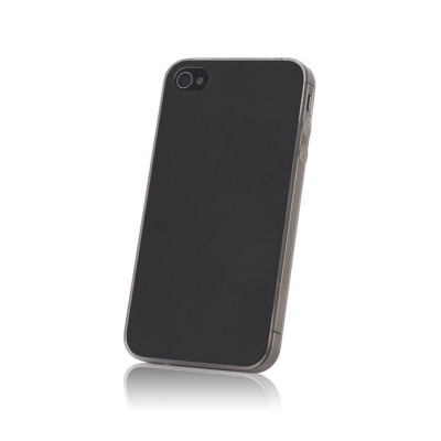 Husa Pentru APPLE iPhone 4/4S - Luxury Slim Case TSS, Fumuriu foto