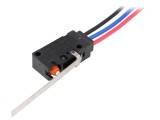 Micro&icirc;ntrerupător SNAP ACTION OMRON - IP67, 5A/250VAC, cu manetă