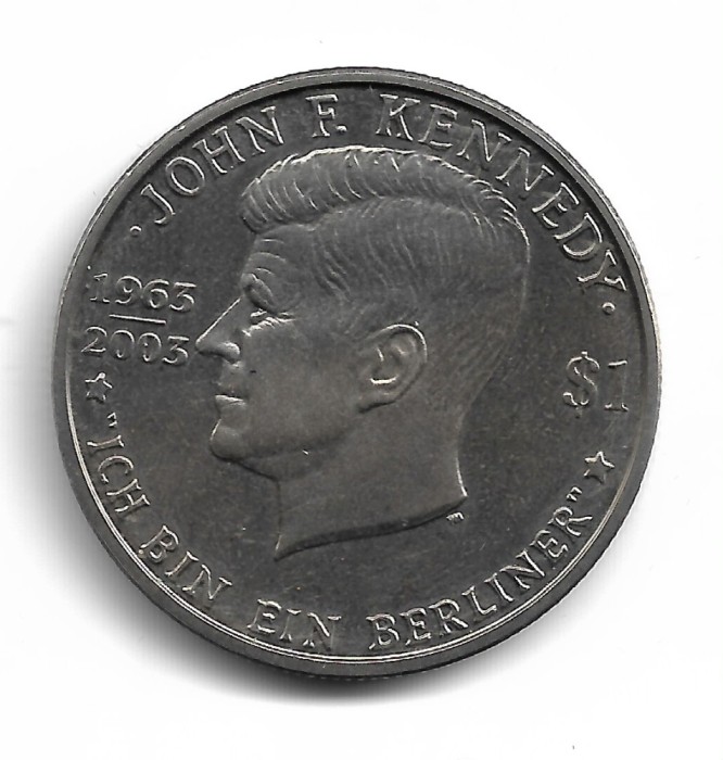 British Virgin Islands - 2003 JOHN KENNEDY - Moneda Comemorativa