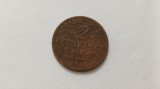 Prusia 2 pfenning 1860