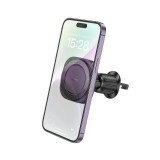 Suport Auto Pentru Ventilatie Hoco Cu Functie MagSafe, Negru - H28