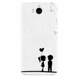 Husa silicon pentru Huawei Y6 2017, In Love