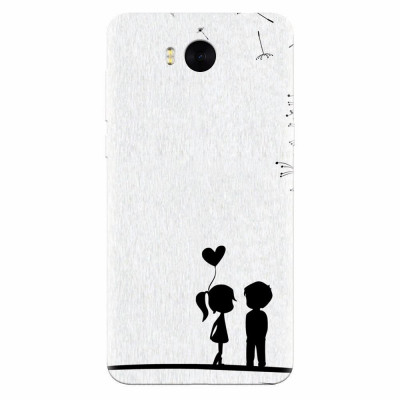 Husa silicon pentru Huawei Y6 2017, In Love foto