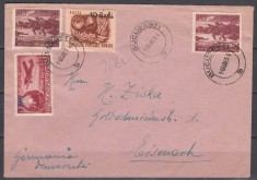 ROMANIA 1952 LP 315 VALOAREA 10 BANI/4 LEI LP 327 VALOAREA 50 BANI x2 LP 319 VALOAREA 3 BANI/30 LEI ROSU BRUN/PLIC