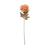 Cumpara ieftin Floare artificiala portocalie verde 14x14x70 cm