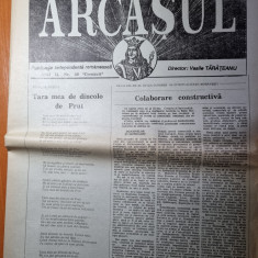 ziarul arcasul 30 noiembrie 1995- ziar din cernauti