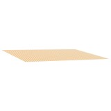 vidaXL Țesătură de copertină de &icirc;nlocuire Galben și alb 500 &times; 350 cm 3444216
