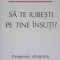 SA TE IUBESTI PE TINE INSUTI?-WOLFGANG BUHNE-254653