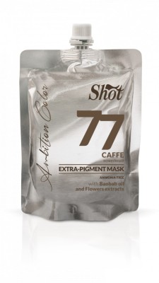 Masca coloranta EXTRA PIGMENT 200 ml - 77 CAFFE foto