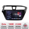 Navigatie Hyundai i20 2015-2018 Edotec Kit-517 8 core QLED 2K 16+512 360 Android Waze USB Navigatie Internet Youtube Radio CarStore Technology
