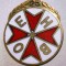 I.578 INSIGNA OLANDA First Aid for Accidents (EHBO) CRUCEA ROSIE 25 ANI email