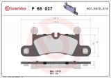 Set placute frana BREMBO P65027