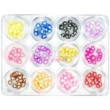 Cumpara ieftin Kit mixt decorativ, 12 buc - Fimo Nail Art 5g, INGINAILS