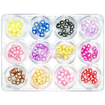 Kit mixt decorativ, 12 buc - Fimo Nail Art 5g foto