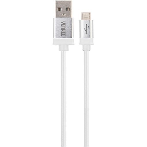 Yenkee, Cablu USB / micro 2m, Alb Yenkee, Cablu USB / micro 2m, Alb