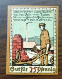 Notgeld Lage Im Lippe - 25 Pfennig 1921