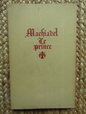 Nicolas Machiavel - Le Prince foto