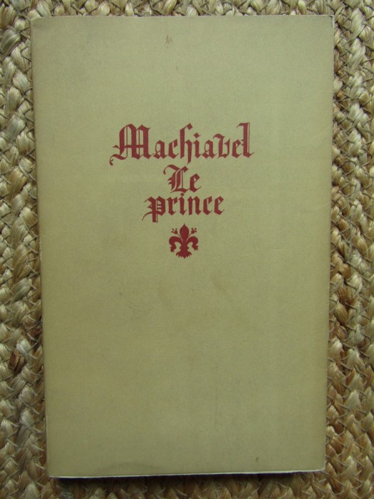 Nicolas Machiavel - Le Prince