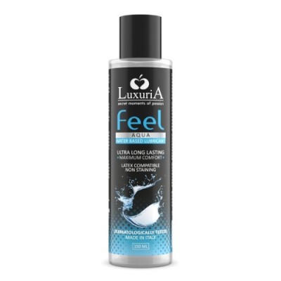Lubrifianti - Luxuria Feel Aqua Lubrifiant Ultra Rezistent 150 ml Confort Maxim Testat Dermatologic foto