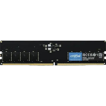 Memorie Crucial DDR5 16GB &amp;ndash; 5600 &amp;ndash; CL &amp;ndash; 46 &amp;ndash; Single-Kit &amp;ndash; DIMM &amp;ndash; CT16G56C46U5, black foto