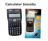 Calculator Stiintific 10+2 Digits, Kenko kk-350MS, 240 Functii, Display Dublu, Carcasa Protectie, Negru