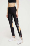 P.E Nation leggins de antrenament Silverstone culoarea negru, modelator