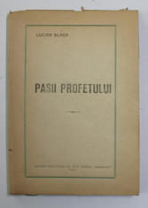 PASII PROFETULUI, poezii de LUCIAN BLAGA 1921 PRIMA EDITIE foto