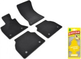 Covorase auto din mocheta Umbrella pentru BMW 5 [F07 GT] (2009-2017) + Odorizant Auto Bradut Wunder-Baum Vanillaroma