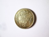 Cumpara ieftin Rară! Tunisia 1 Franc 1912(an rar) argint,moneda din imagini in stare f.bună cu patina frumoasă,diam=23 mm,greutate=5 grame