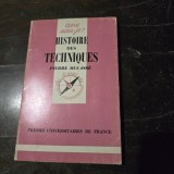 Histoire des techniques - Pierre Ducasse